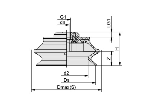 FSGA 150 NBR-70 G1/2-IG