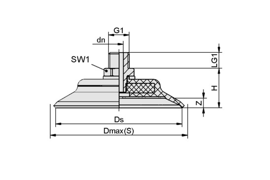 PFYN 80 FPM-65 G1/4-AG