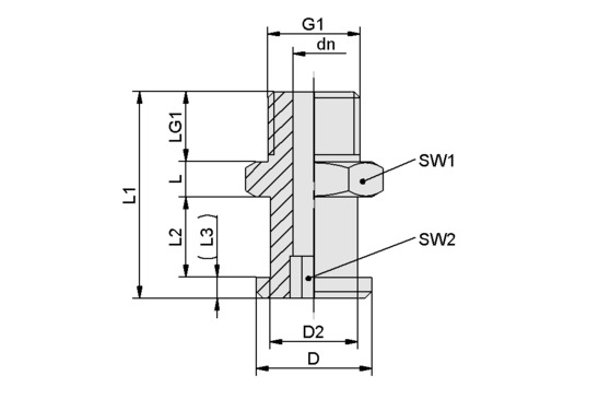 SA-NIP N003 M3-AG DN100