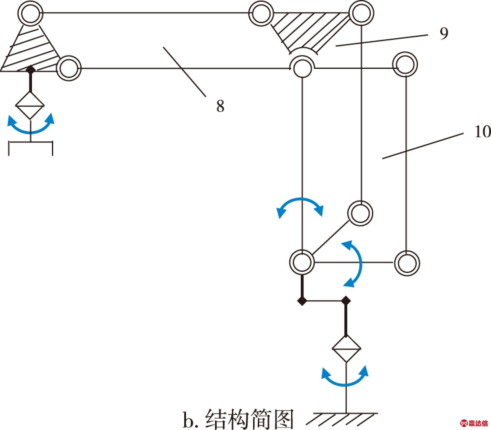 福田时代领航6国六18.5米折叠臂式高空作业车大臂操作盒_高空作业车图片_专汽网